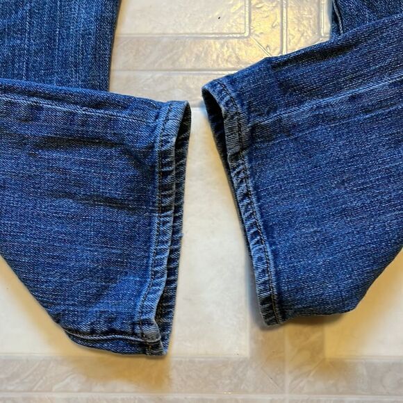 AMERICAN EAGLE SIZE 8 DISTRESSED BOYFIT “VINTAGE” JEANS - Picture 5 of 9
